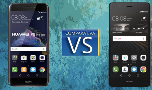 Comparativa P8 Lite P9 Lite