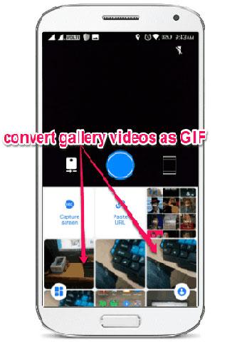 Gfycat editor de vídeo en el móvil