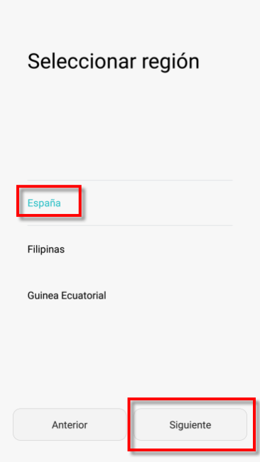 la configuración inicial del Honor 8 idioma
