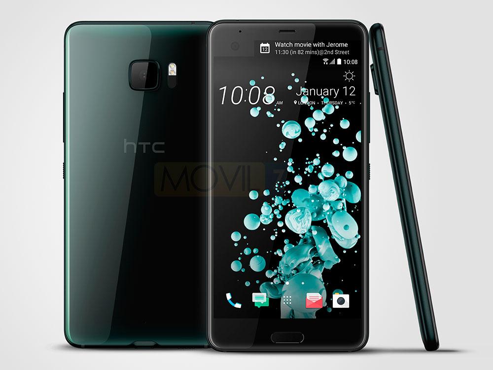 HTC U Ultra color verde