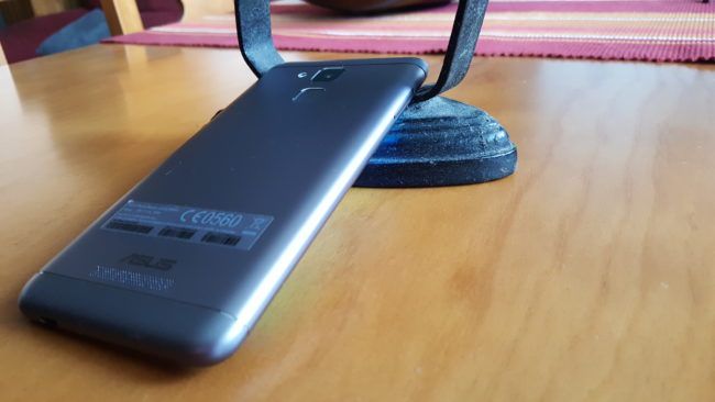 Lateral del ASUS Zenfone 3 Max