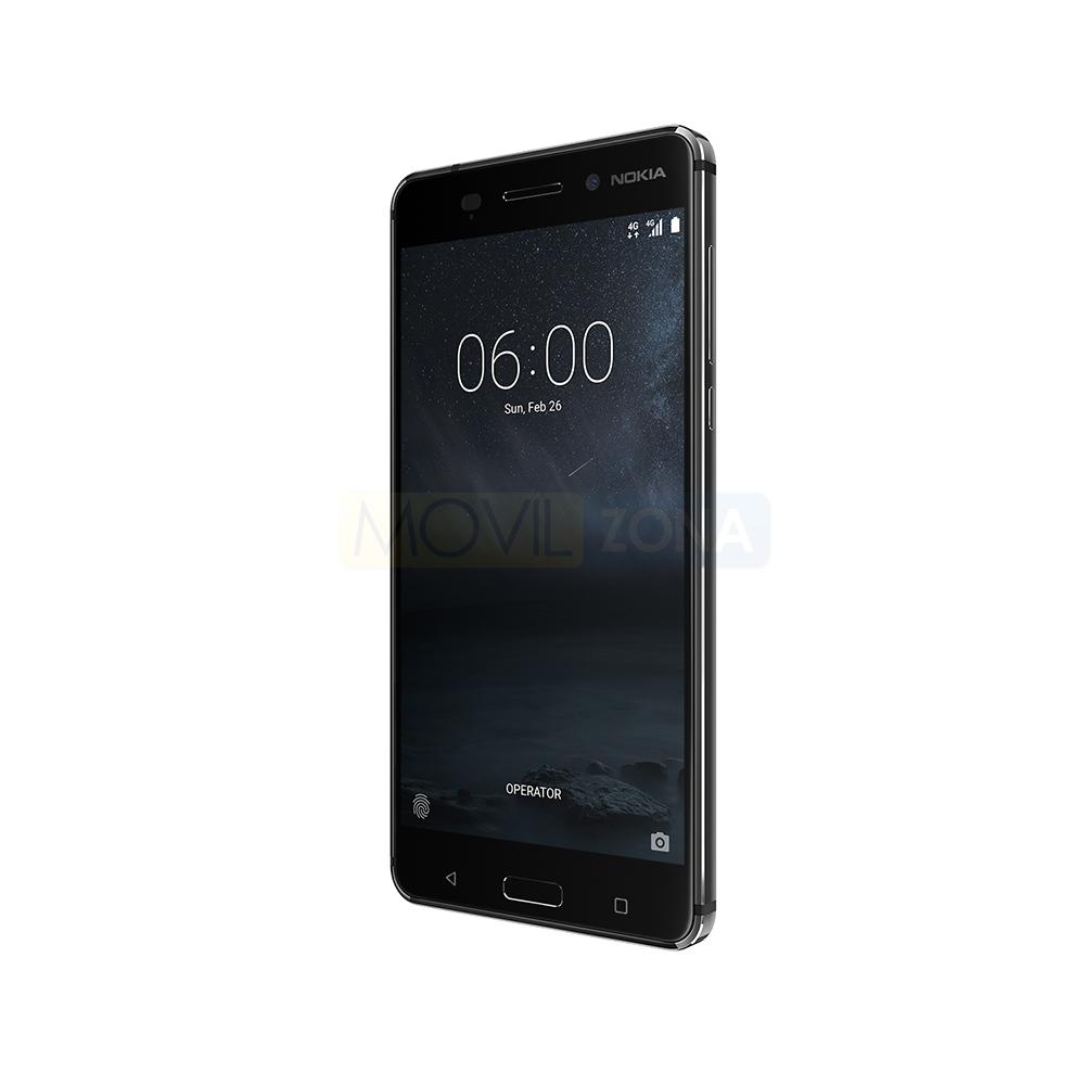 Nokia 6 en color negro