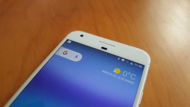 Pantalla del Google Pixel XL