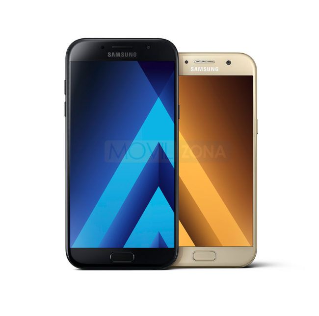 Samsung Galaxy A5 2017 negro y dorado