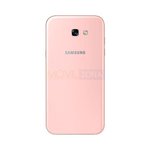 Samsung Galaxy A7 2017 rosa detalle de la cámara