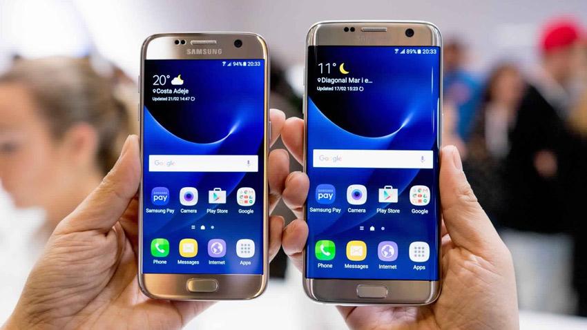 Samsung Galaxy S7 frente a Samsung Galaxy S7 Edge