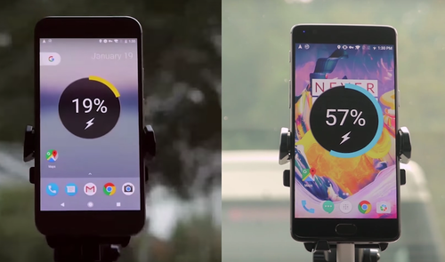 comparativa google pixel oneplus 3t