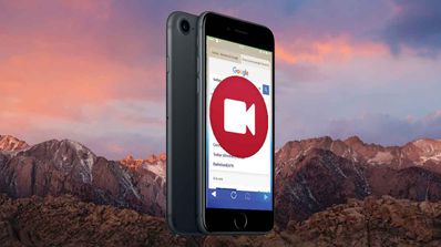 pantalla del iphone