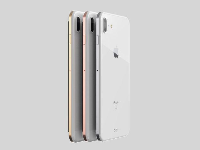 Distintos colores del iPhone 8 X Edition