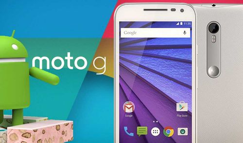 Android 7.1.1 para el Moto G de 2015
