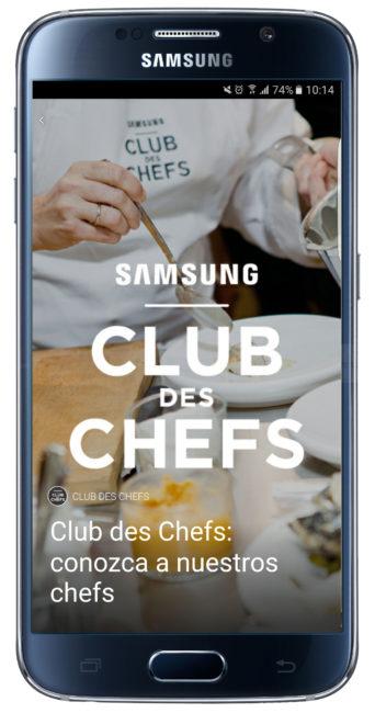 Chef en la aplicación Chef Collection