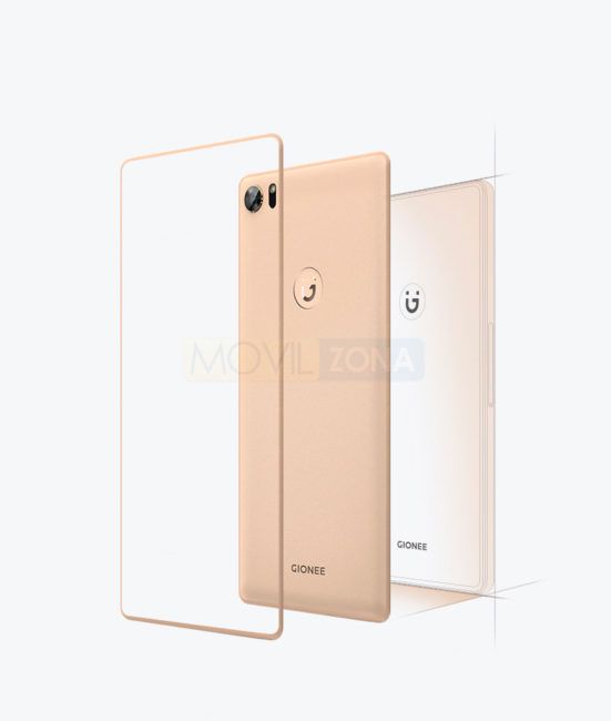 Gionee S8 con protector