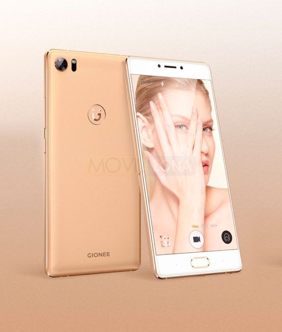 Gionee S8 dorado