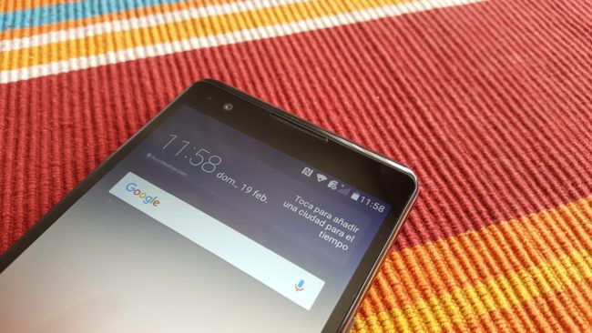 Pantalla del LG X Power