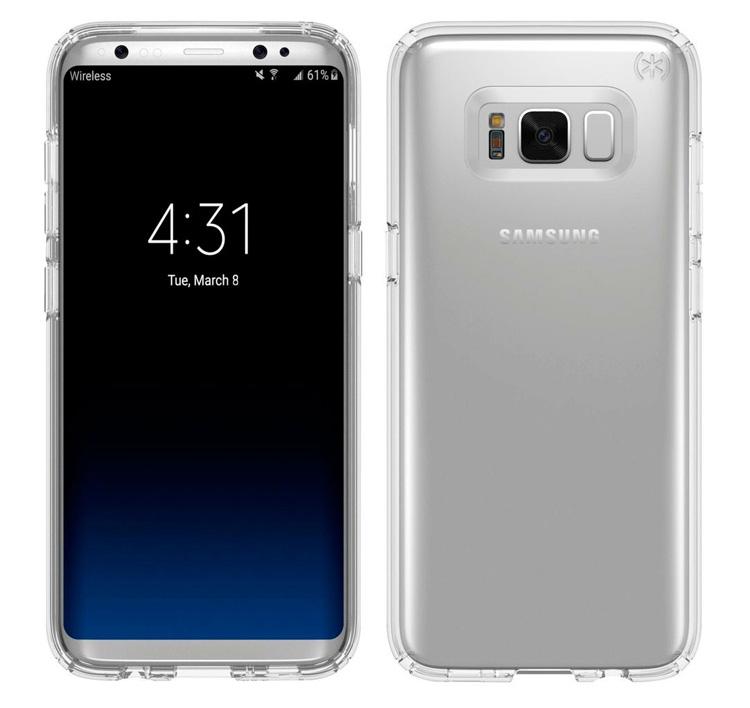 Samsung Galaxy S8 en color plata