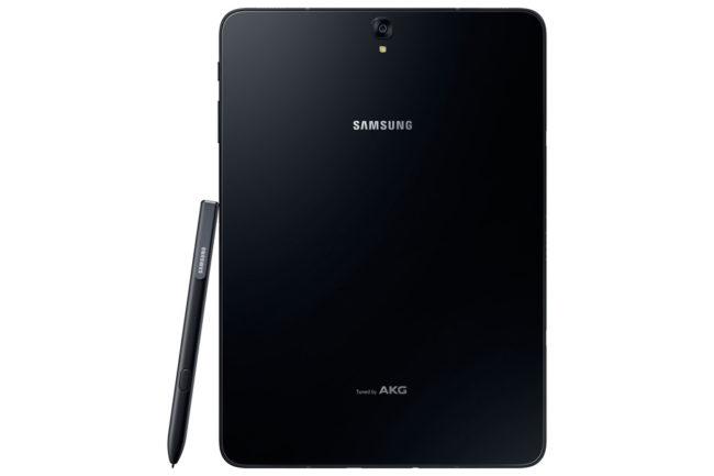 Carcasa trasera de color negro de la Sansung Galaxy Tab S3