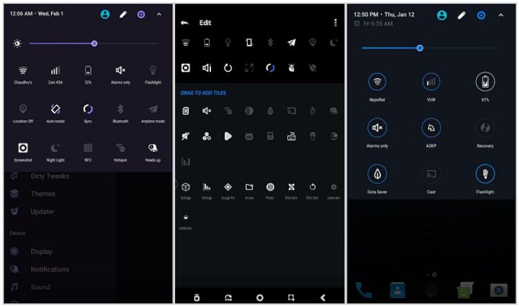 Tema Deep Darkness para Substrate