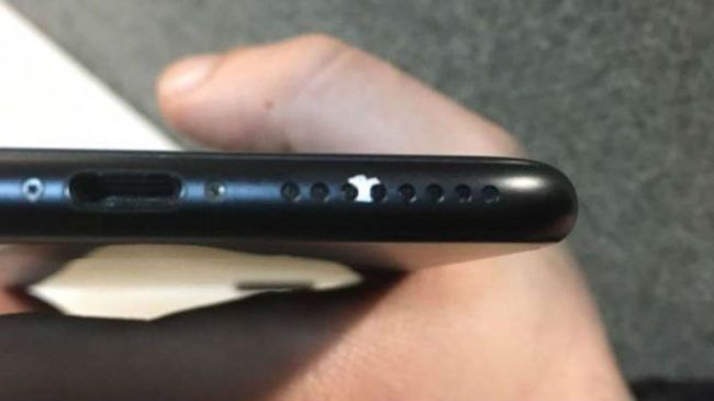 pintura iphone 7 jet black