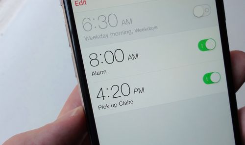 alarma iphone