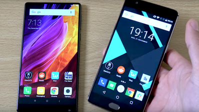 xiaomi mi mix oneplus 3