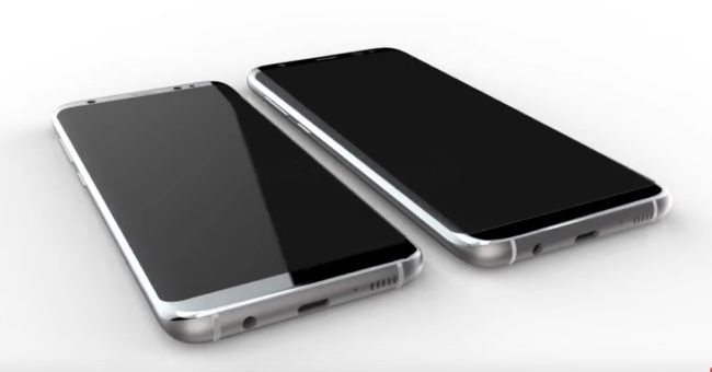Samsung Galaxy S8 render