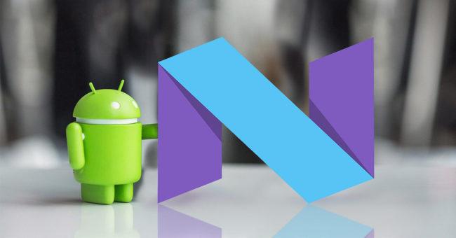 Nueva actualización de Android Nougat
