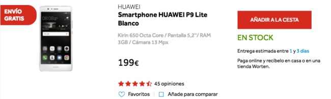 huawei p9 lite