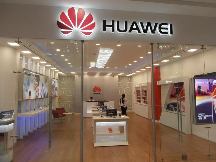 Tienda física de Huawei