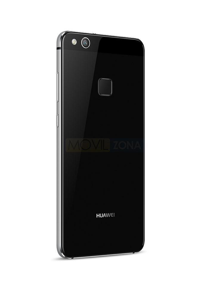 Huawei P10 Lite negro trasero