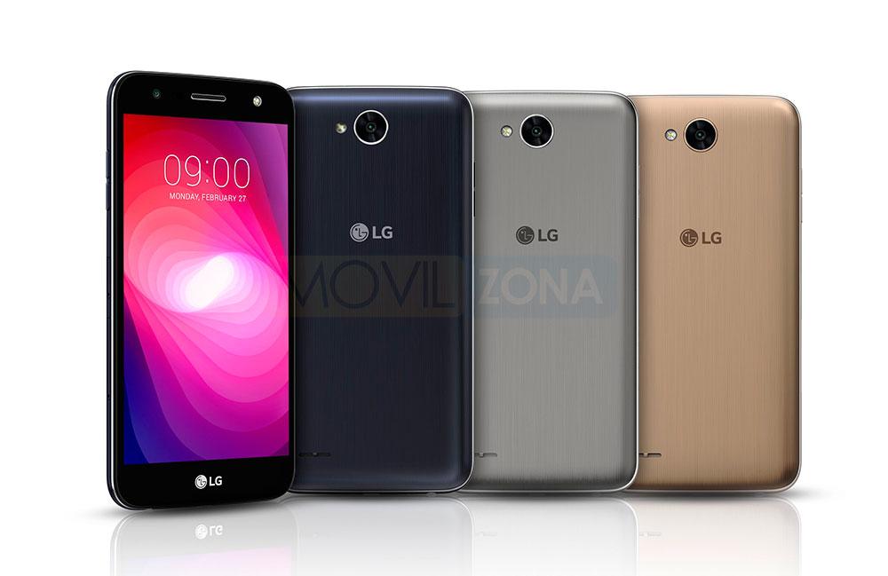 LG X Power2 negro, gris y dorado