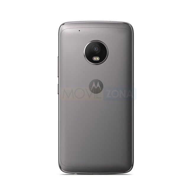 Moto G5 Plus plateado cámara