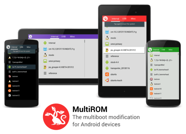 MultiROM en dispositivos Xiaomi
