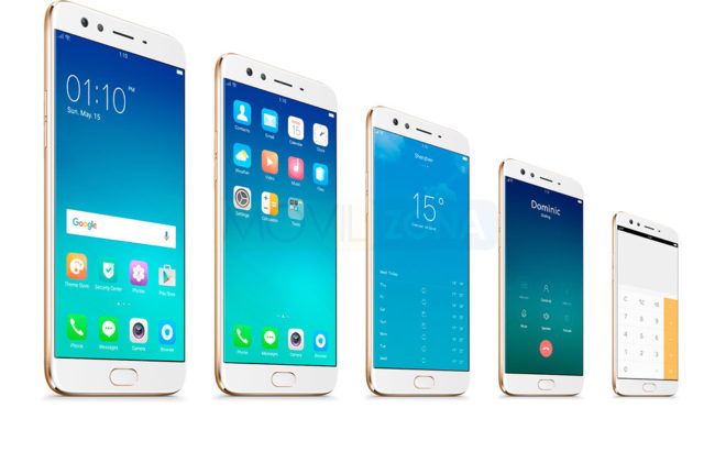 Oppo F3 Plus blanco