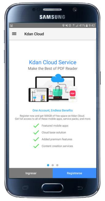 Nube en PDF Reader - Scan, Edit & Share