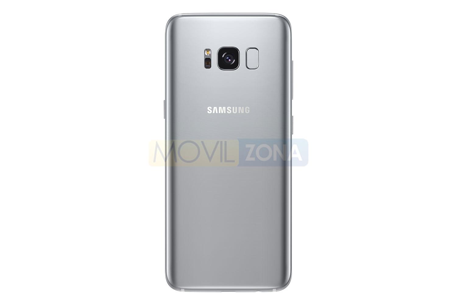 Samsung Galaxy S8 plata vista trasera