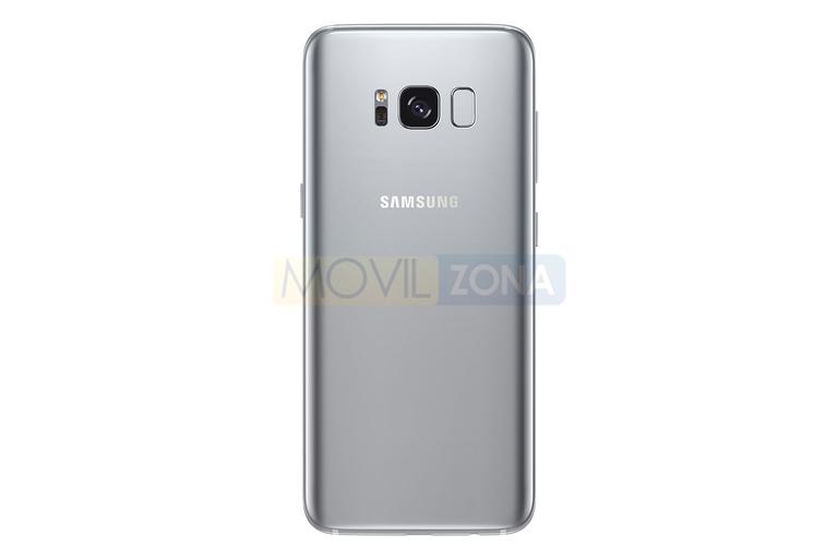 Samsung Galaxy S8 plata vista trasera