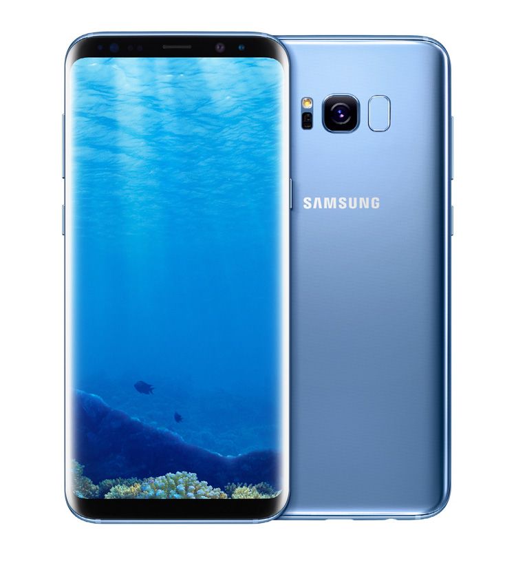 Samsung Galaxy S8 en color azul