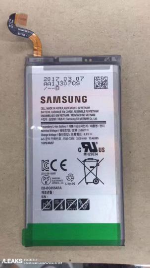 Batería del Samsung Galaxy S8 Plus
