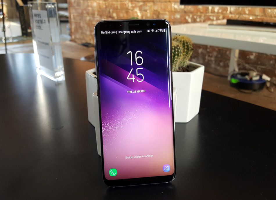 Pantalla del Samsung Galaxy S8