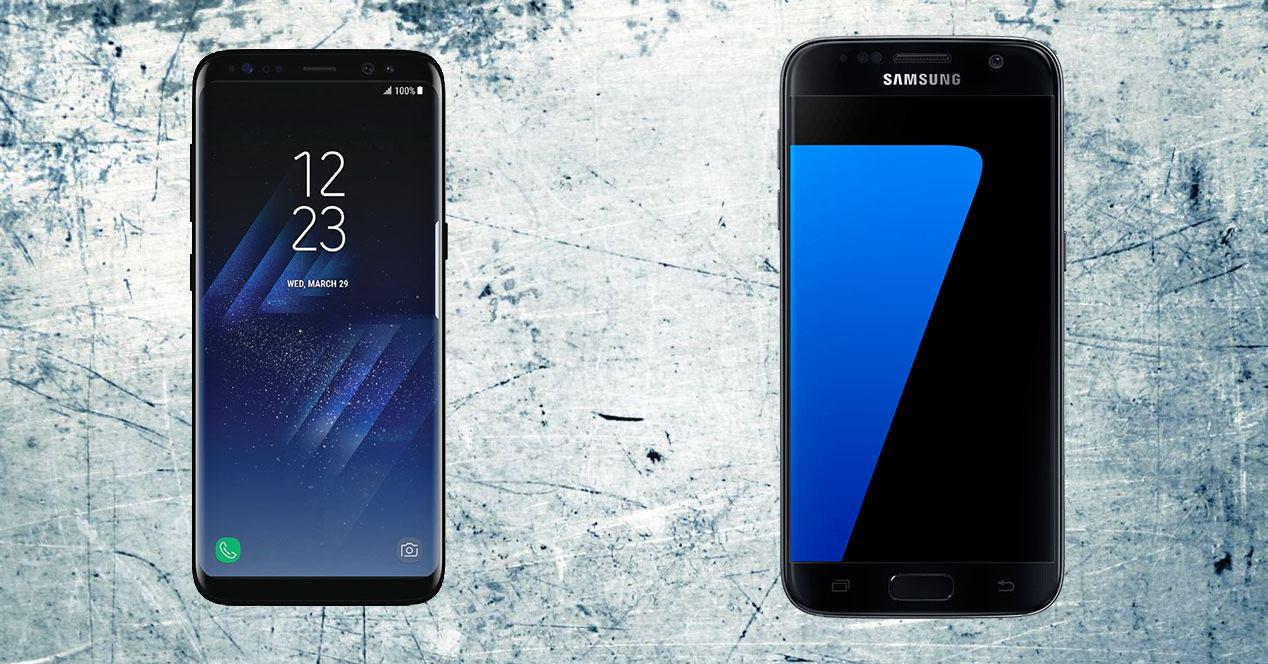 Samsung Galaxy S8 con el Samsung Galaxy S7