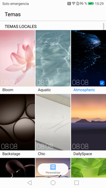 Temas del Huawei P10