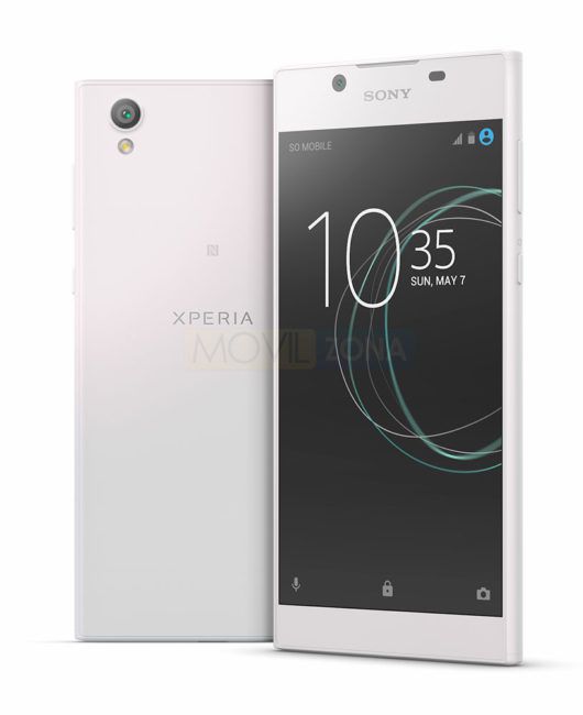 Sony Xperia L1 de color blanco