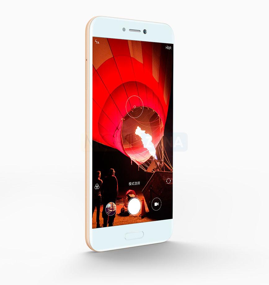 Xiaomi Mi5c blanco frontal