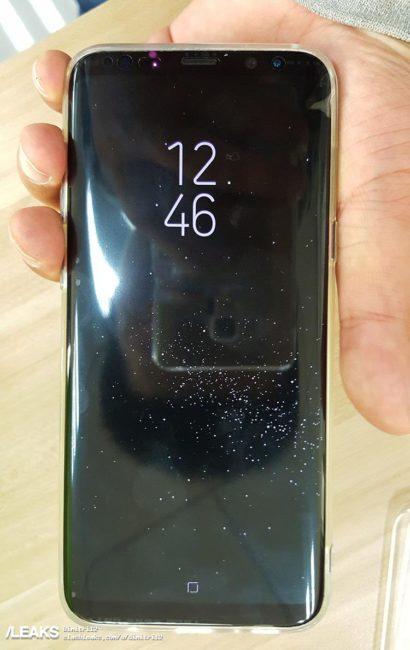 Samsung Galaxy S8 frontal