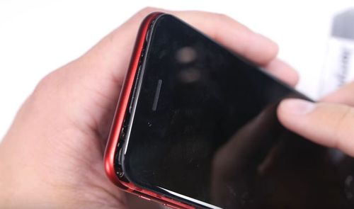 iPhone 7 de color rojo