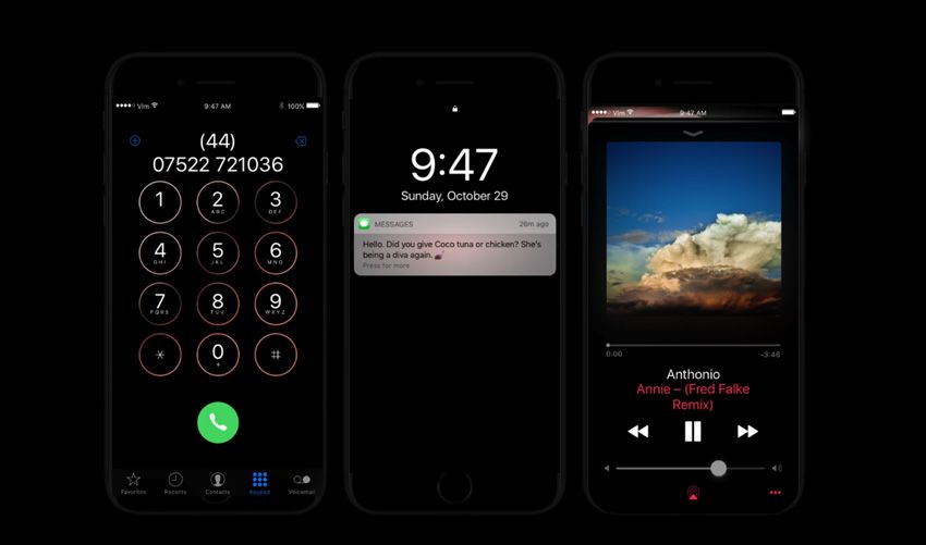 Pantalla OLED sin biseles del iPhone 8