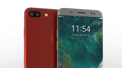 iPhone 8 de color rojo