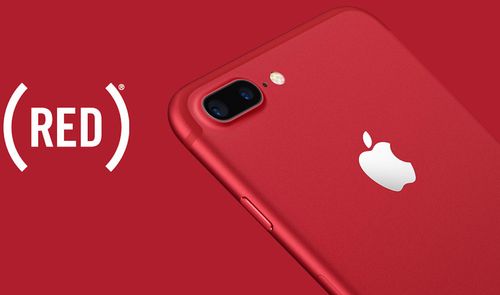 iphone 7 rojo