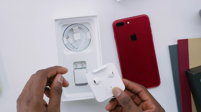 iphone 7 rojo unboxing