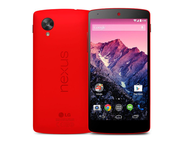 nexus 5 rojo